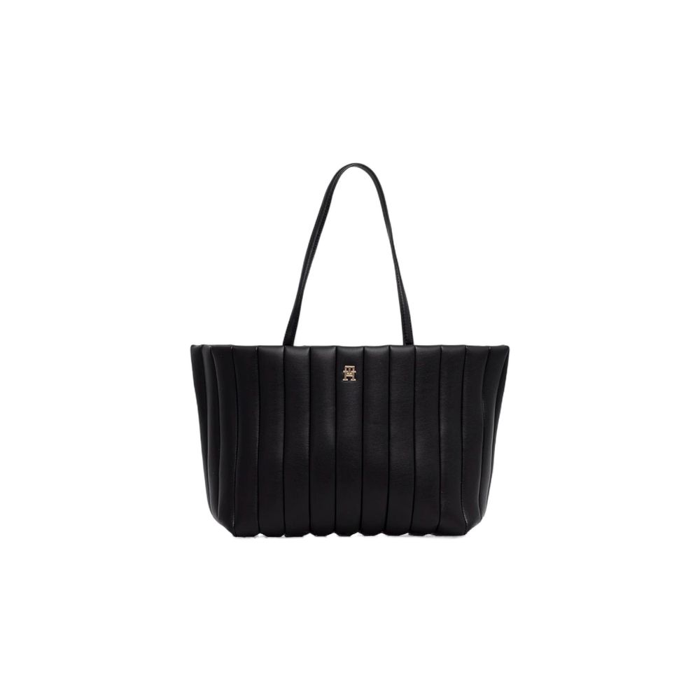 Tommy Hilfiger Black Polyethylene Handbag - GET THE BRAND