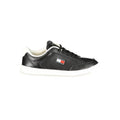 Tommy Hilfiger Black Polyurethane Men Sneaker - GET THE BRAND