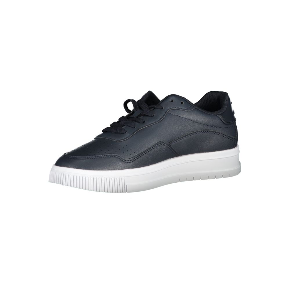 Tommy Hilfiger Blu Leather Men Sneaker - GET THE BRAND