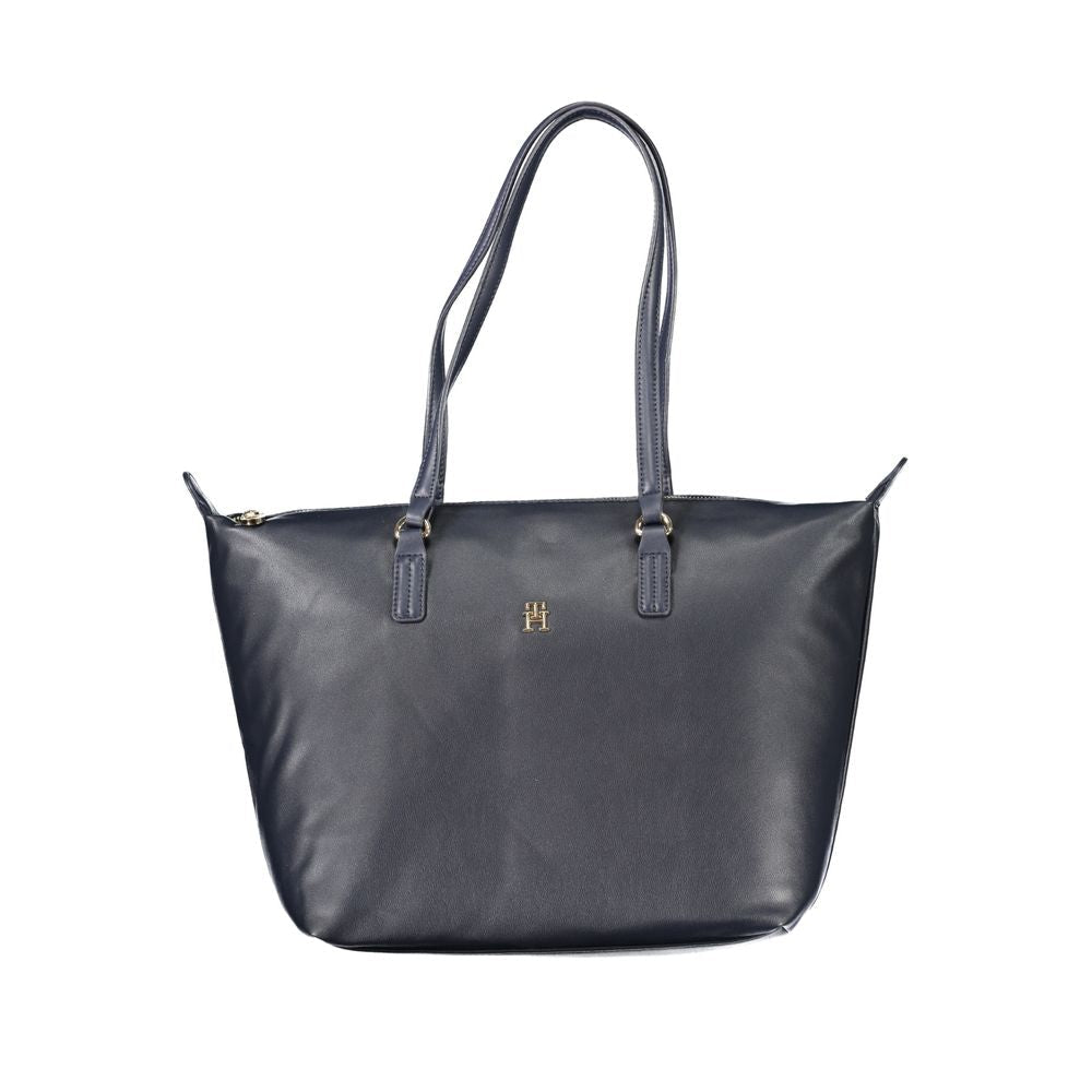 Tommy Hilfiger Blu Polyester Women Handbag - GET THE BRAND