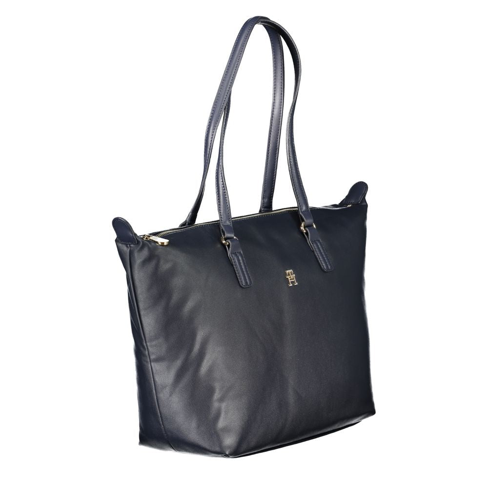 Tommy Hilfiger Blu Polyester Women Handbag - GET THE BRAND