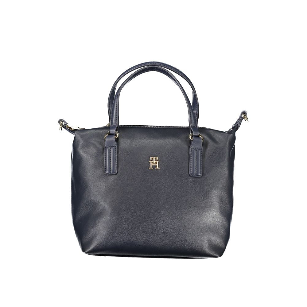 Tommy Hilfiger Blu Polyester Women Handbag - GET THE BRAND