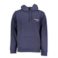 Tommy Hilfiger Blue Cotton Men Hoodie - GET THE BRAND