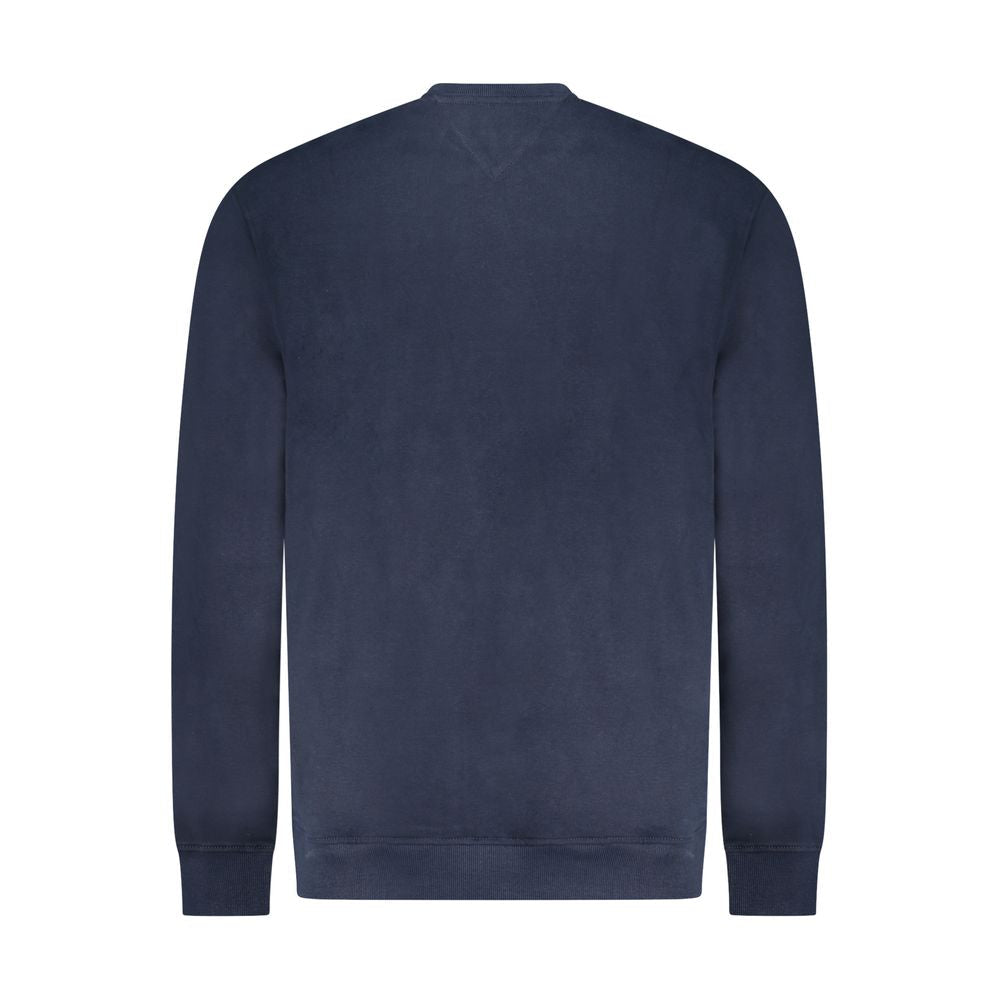 Tommy Hilfiger Blue Cotton Men Sweatshirt - GET THE BRAND