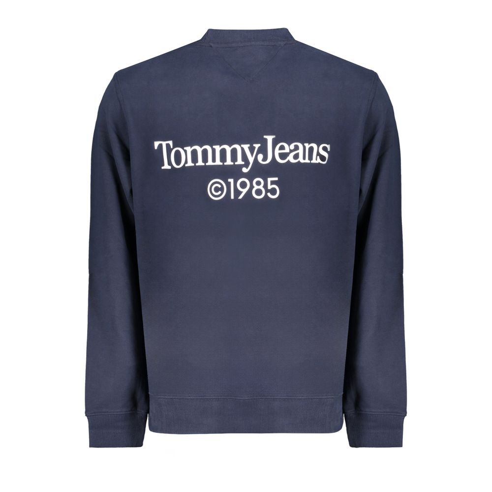 Tommy Hilfiger Blue Cotton Men Sweatshirt - GET THE BRAND
