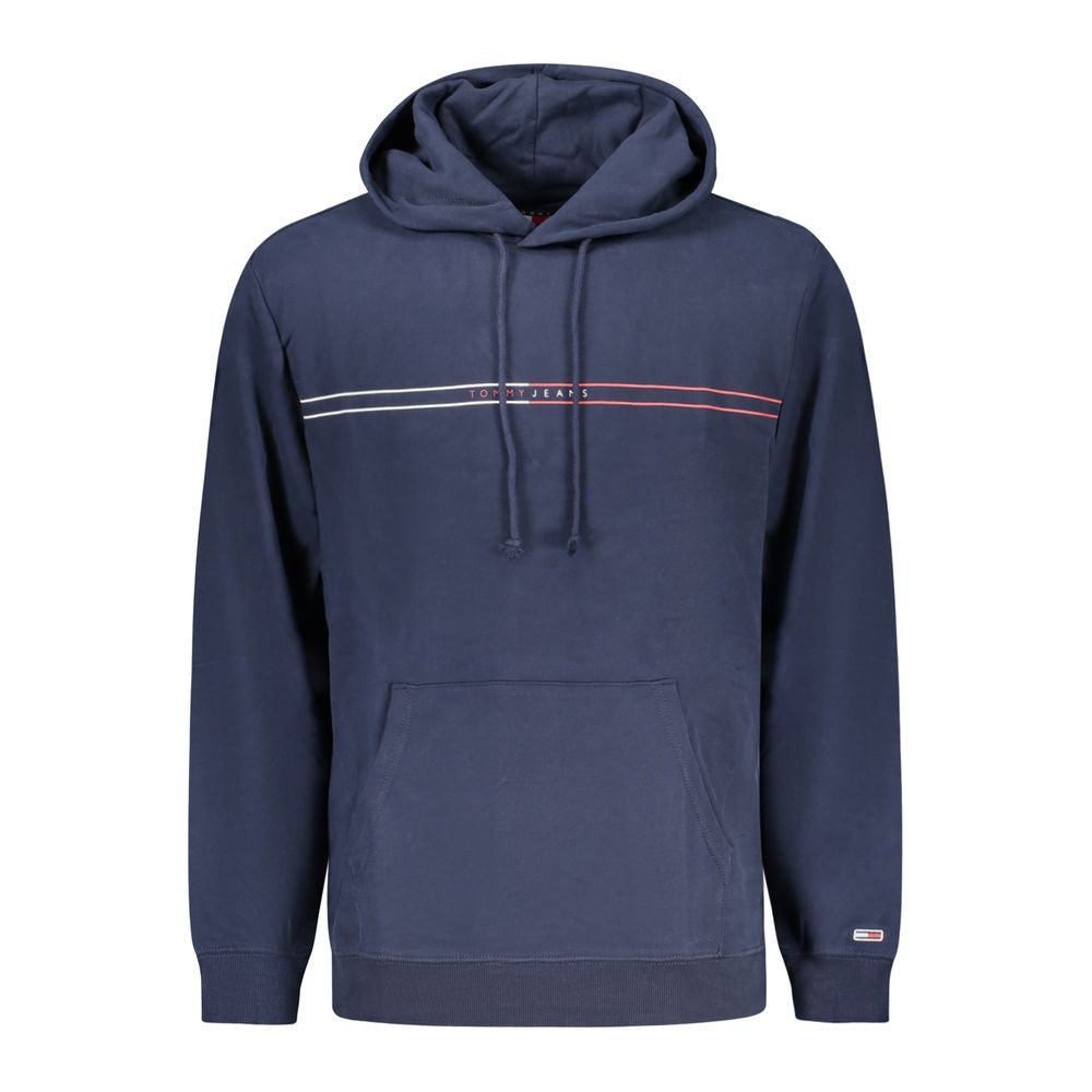 Tommy Hilfiger Blue Cotton Men Sweatshirt - GET THE BRAND