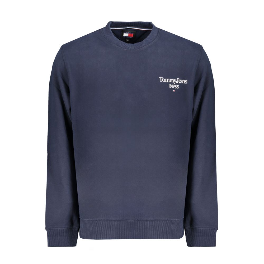 Tommy Hilfiger Blue Cotton Men Sweatshirt - GET THE BRAND