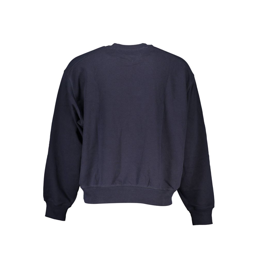 Tommy Hilfiger Blue Cotton Men Sweatshirt - GET THE BRAND