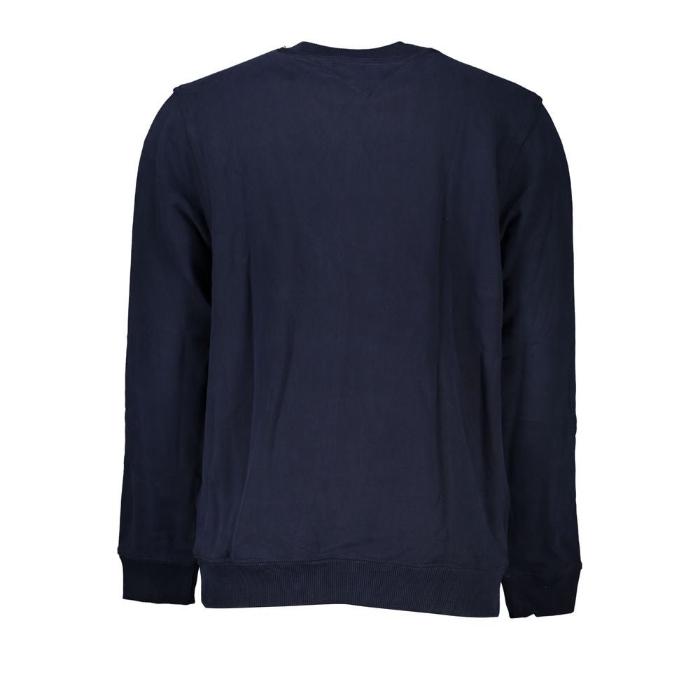 Tommy Hilfiger Blue Cotton Men Sweatshirt - GET THE BRAND