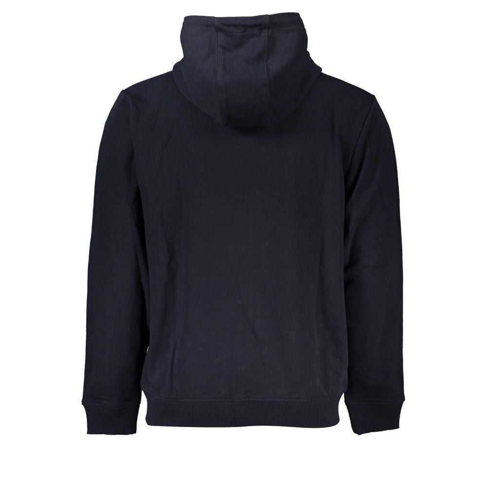 Tommy Hilfiger Blue Cotton Men's Hooded Sweatshirt - GET THE BRAND