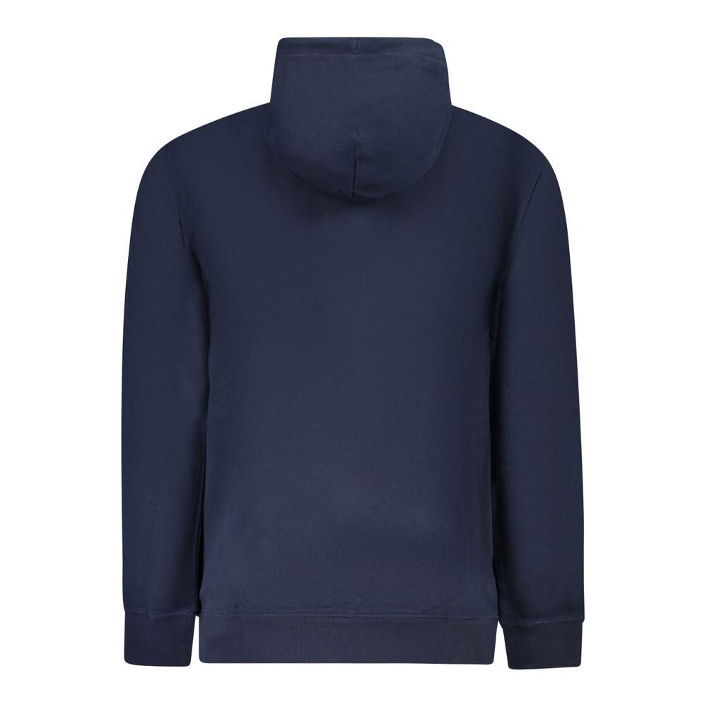 Tommy Hilfiger Blue Cotton Men's Hoodie - GET THE BRAND