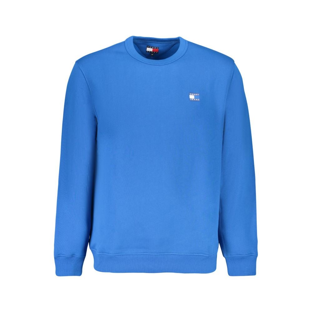 Tommy Hilfiger Blue Cotton Men's Sweatshirt - GET THE BRAND