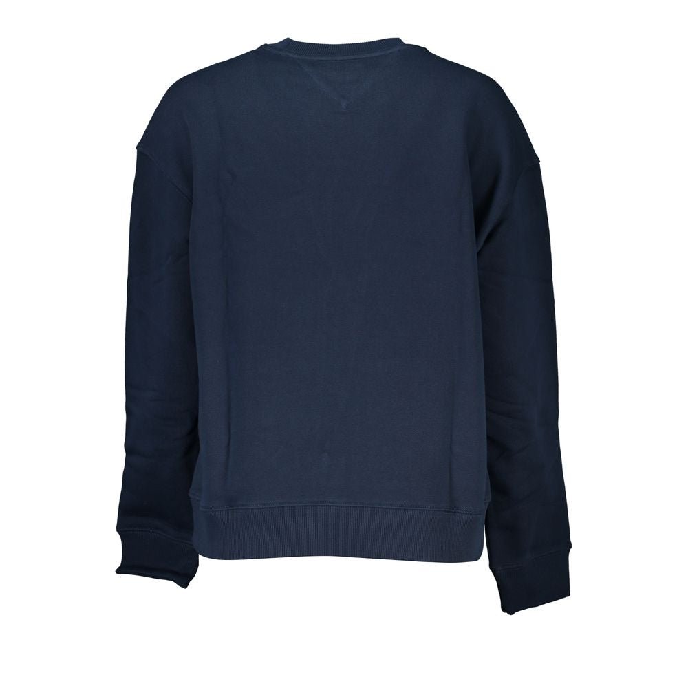 Tommy Hilfiger Blue Cotton Women Sweatshirt - GET THE BRAND