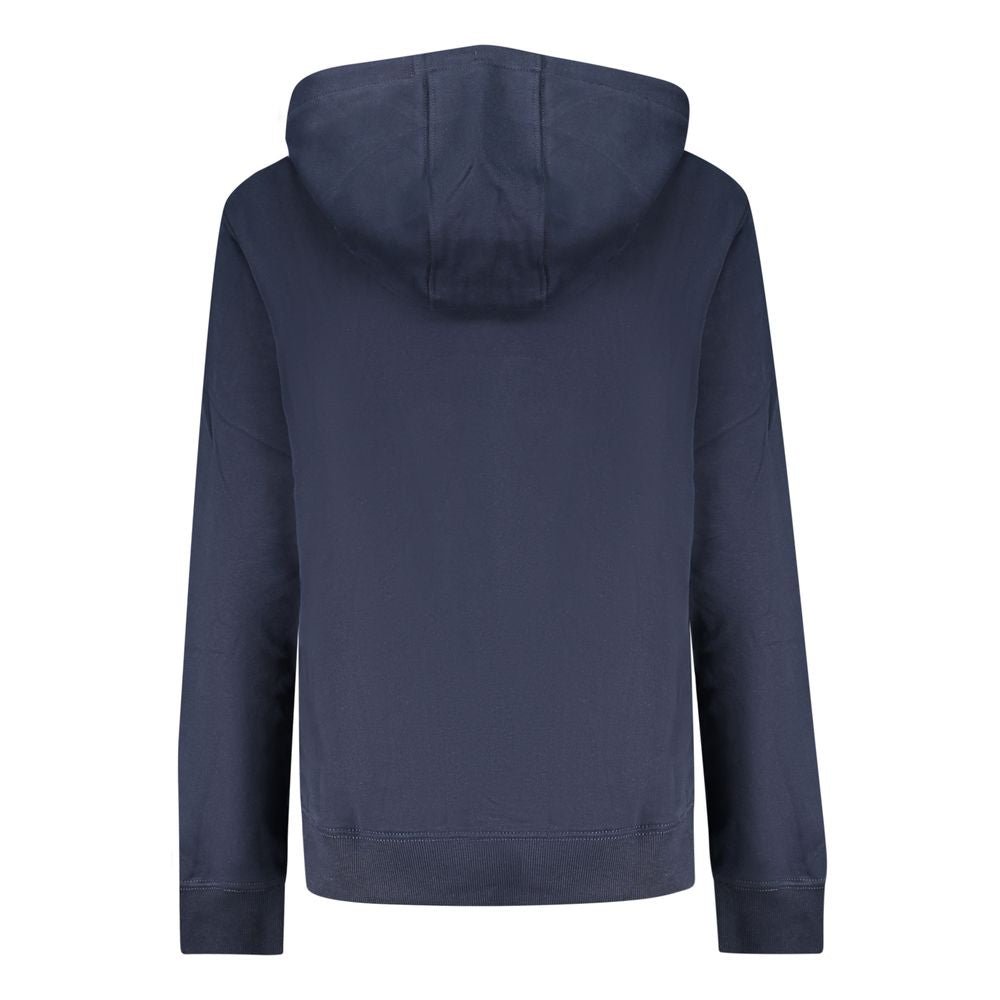 Tommy Hilfiger Blue Cotton Women's Hoodie - GET THE BRAND