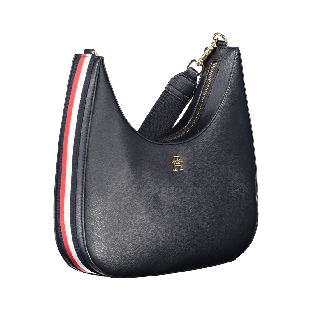 Tommy Hilfiger Blue Polyester Women Shoulder Bag - GET THE BRAND