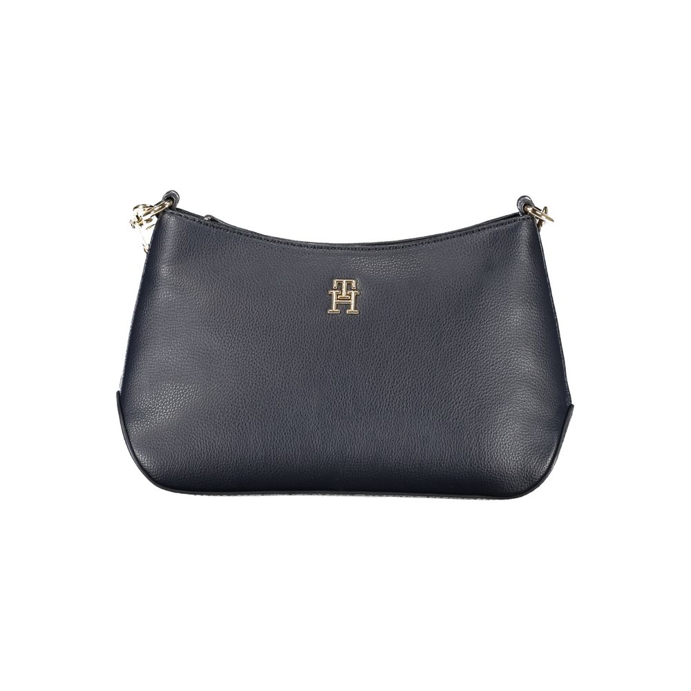 Tommy Hilfiger Blue Polyester Women Shoulder Bag - GET THE BRAND