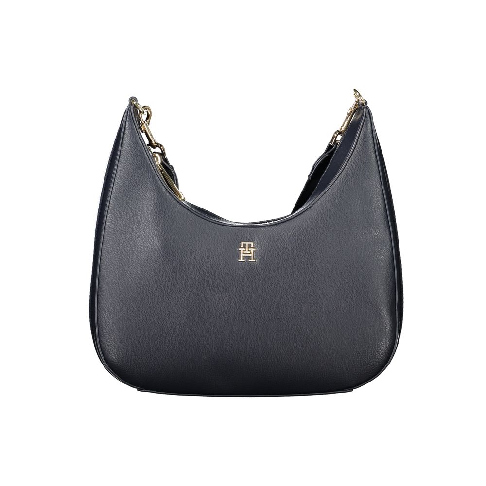 Tommy Hilfiger Blue Polyester Women Shoulder Bag - GET THE BRAND