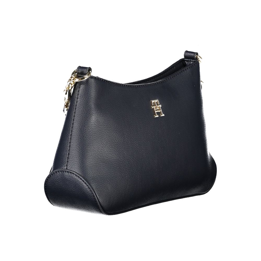 Tommy Hilfiger Blue Polyester Women Shoulder Bag - GET THE BRAND