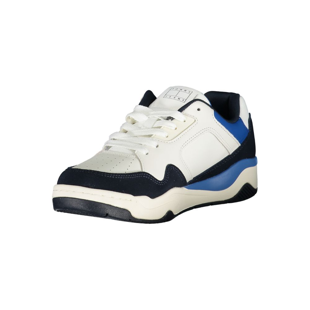 Tommy Hilfiger Blue Polyurethane Men Sneaker - GET THE BRAND