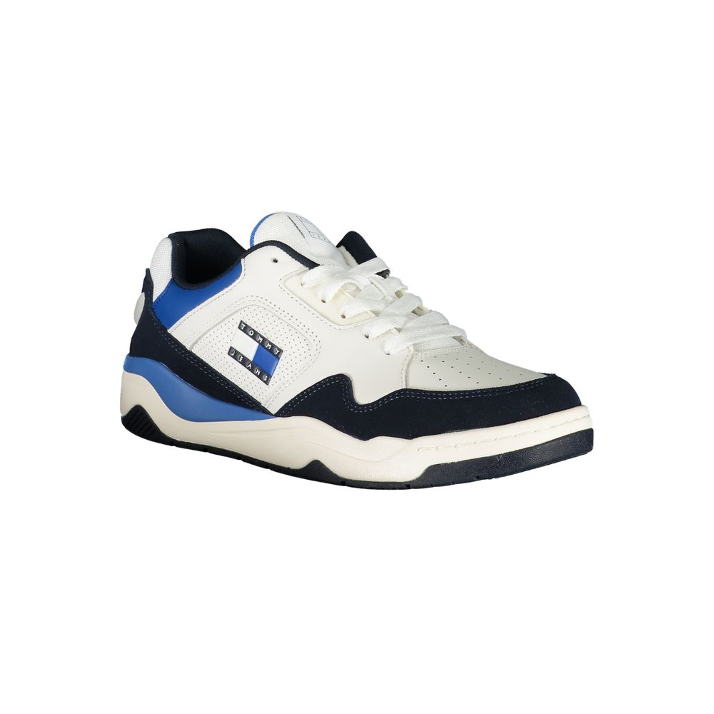 Tommy Hilfiger Blue Polyurethane Men Sneaker - GET THE BRAND