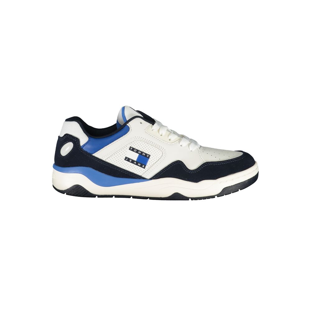 Tommy Hilfiger Blue Polyurethane Men Sneaker - GET THE BRAND