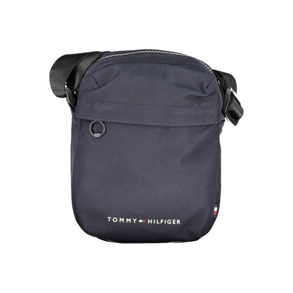Tommy Hilfiger Blue Recycled Polyester Men Shoulder Bag - GET THE BRAND