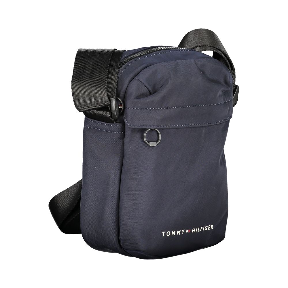 Tommy Hilfiger Blue Recycled Polyester Men Shoulder Bag - GET THE BRAND