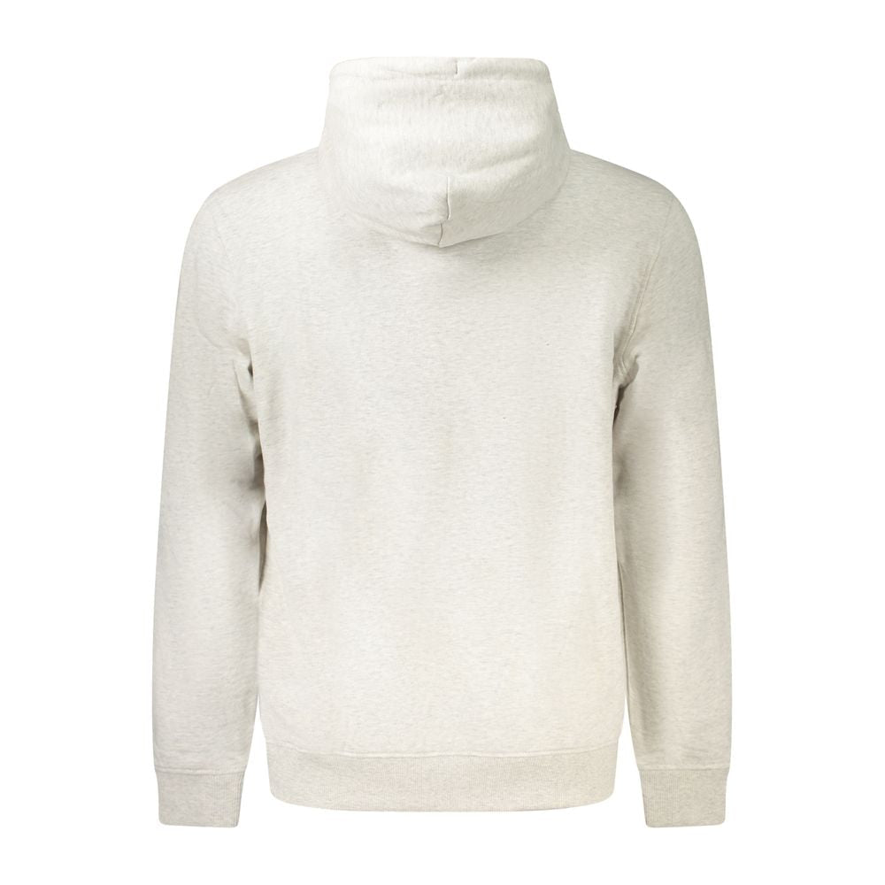 Tommy Hilfiger Gray Cotton Mens Hoodie - GET THE BRAND