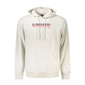Tommy Hilfiger Gray Cotton Mens Hoodie - GET THE BRAND