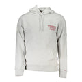 Tommy Hilfiger Grigio Cotton Men's Hoodie - GET THE BRAND
