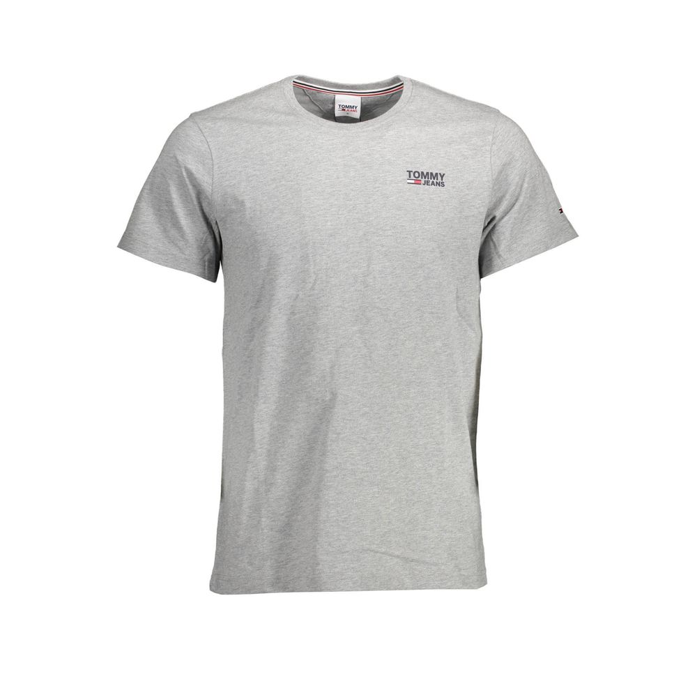 Tommy Hilfiger Grigio Organic Cotton Men T-Shirt - GET THE BRAND