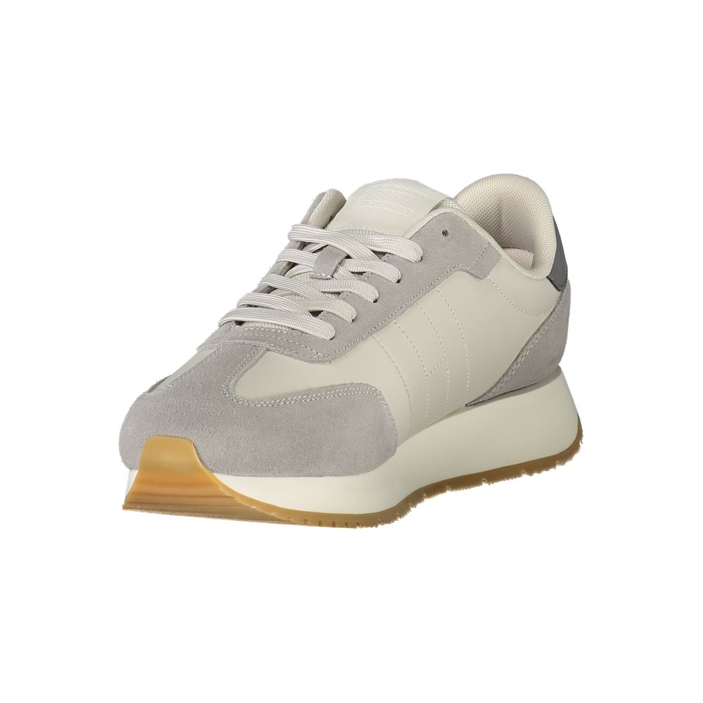 Tommy Hilfiger Grigio Polyurethane Men Sneaker - GET THE BRAND