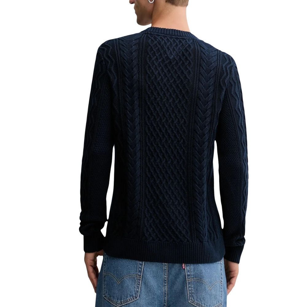 Tommy Hilfiger Jeans Blue Recycled Cotton Sweatshirt - GET THE BRAND