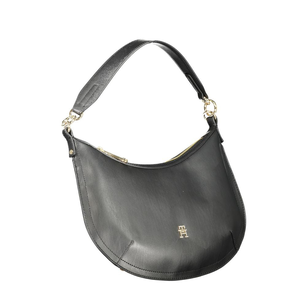 Tommy Hilfiger Nero Poliuretano Women Handbag - GET THE BRAND
