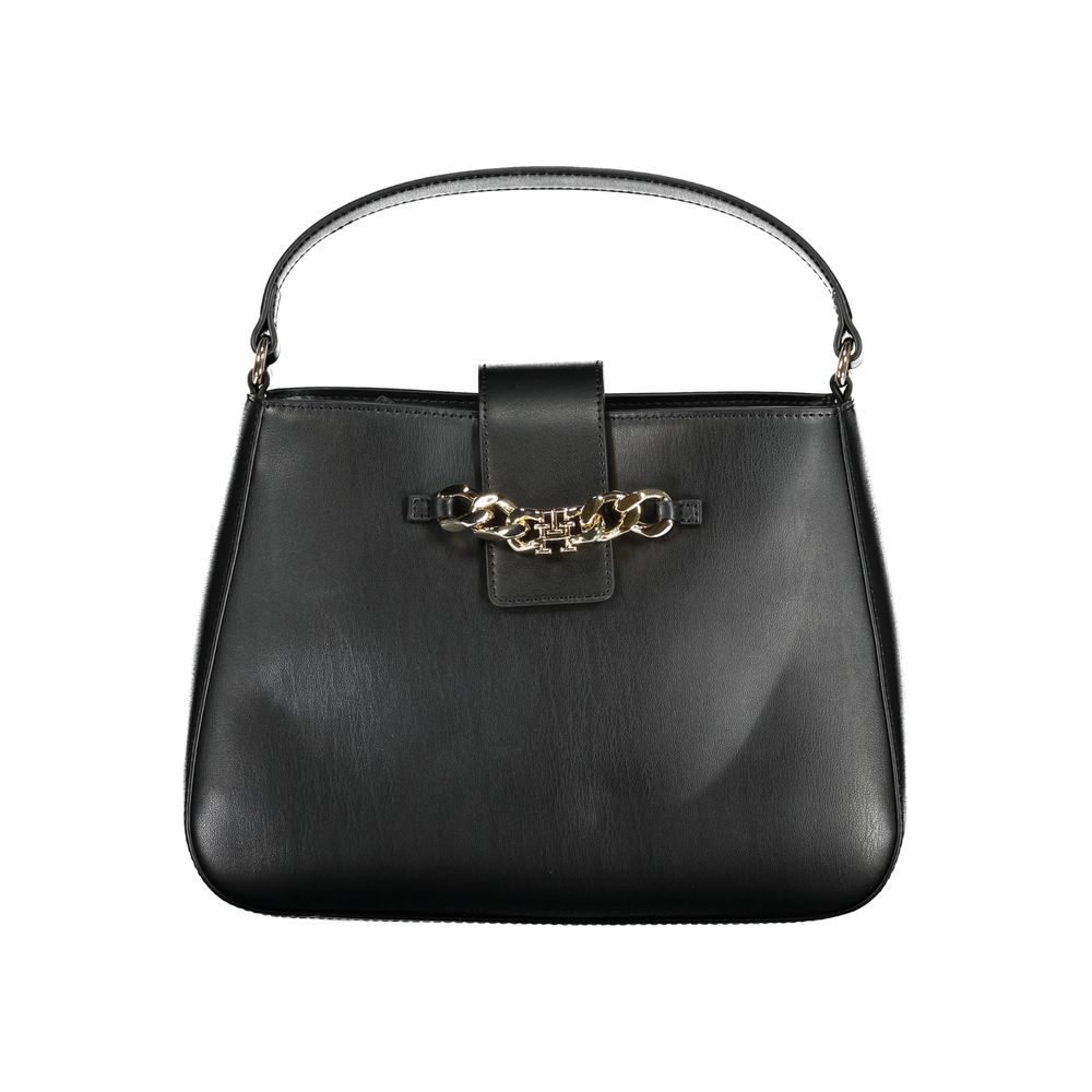 Tommy Hilfiger Nero Poliuretano Women Handbag - GET THE BRAND