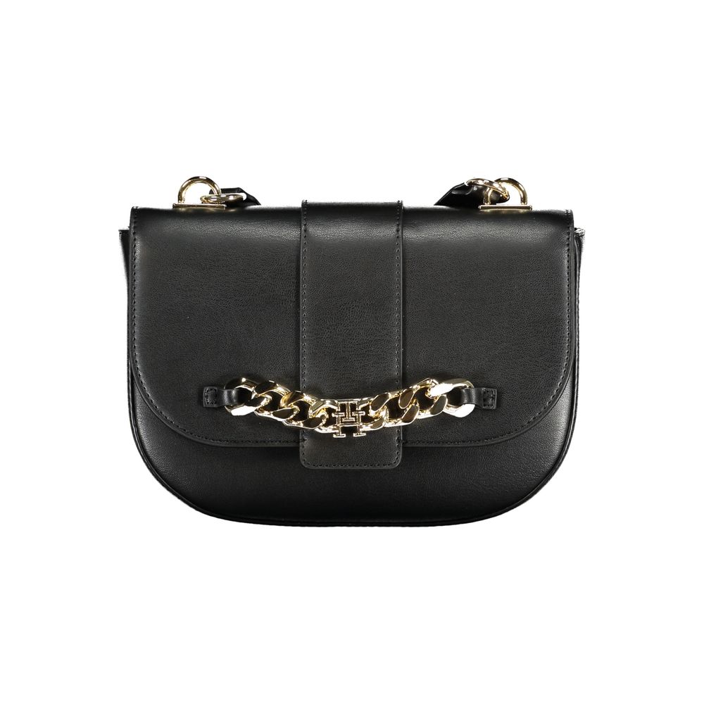 Tommy Hilfiger Nero Poliuretano Women Handbag - GET THE BRAND