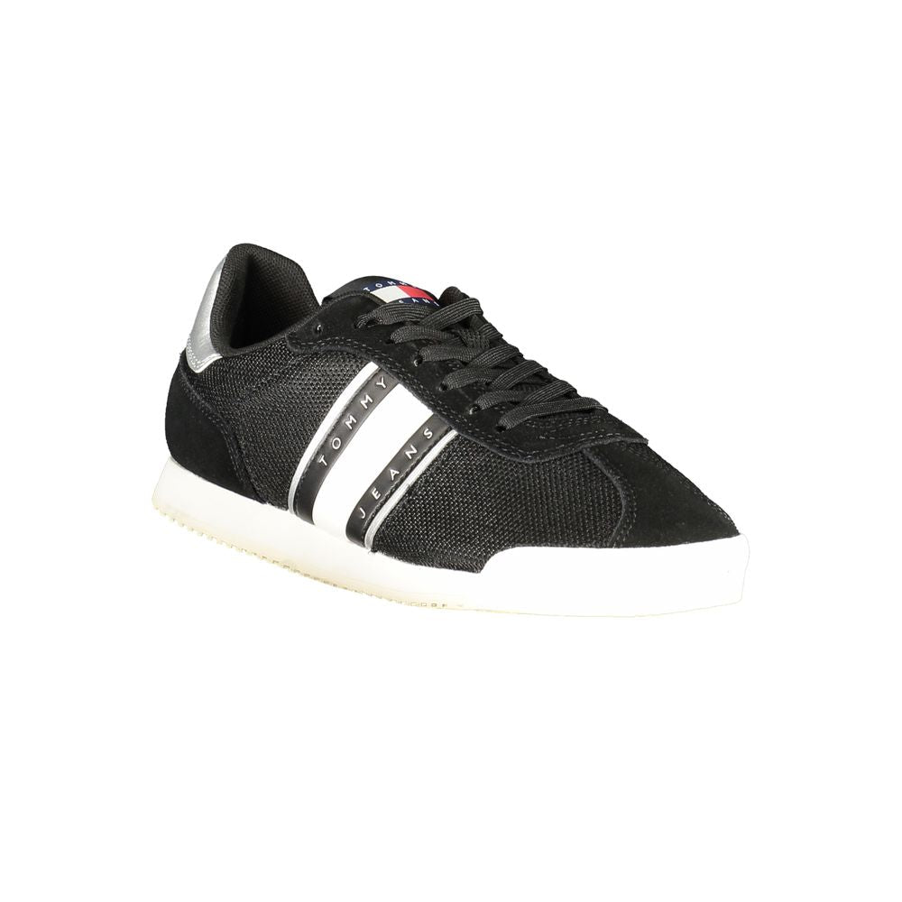 Tommy Hilfiger Nero Polyester Women Sneaker - GET THE BRAND