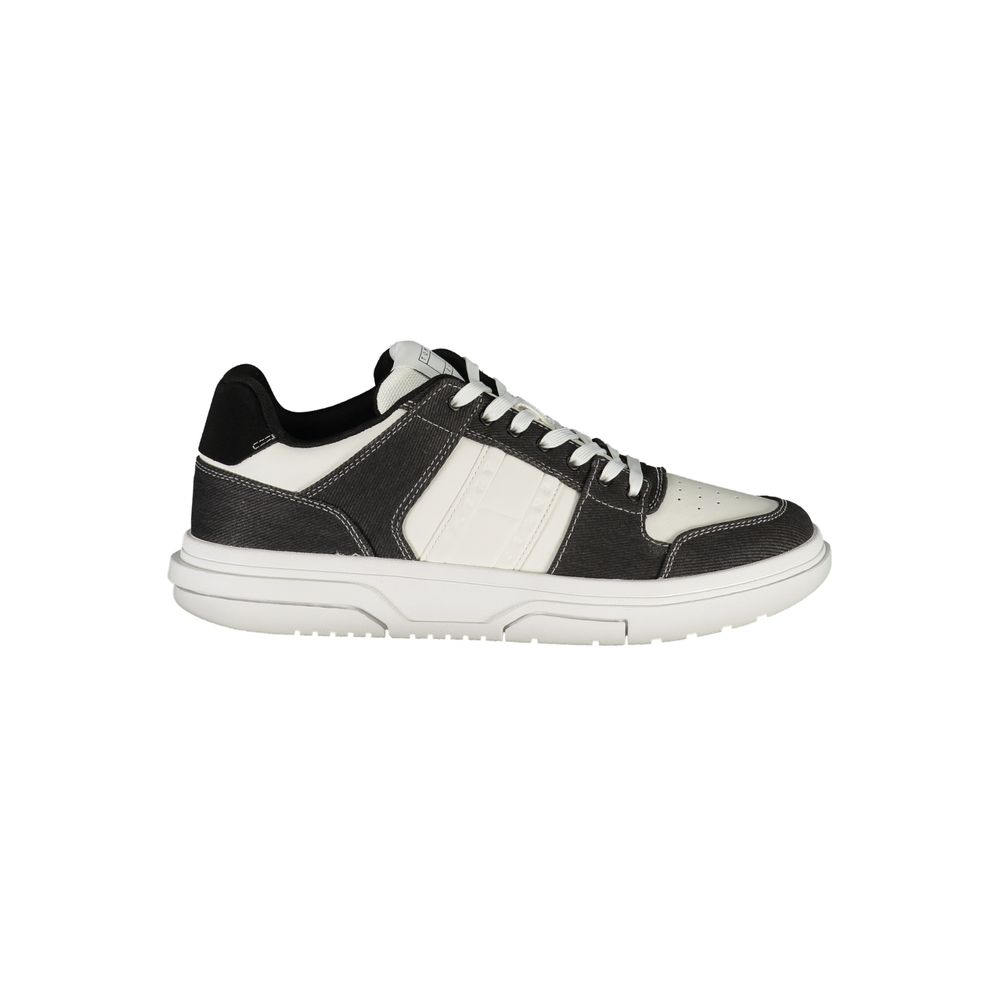 Tommy Hilfiger Nero Polyurethane Men Sneaker - GET THE BRAND