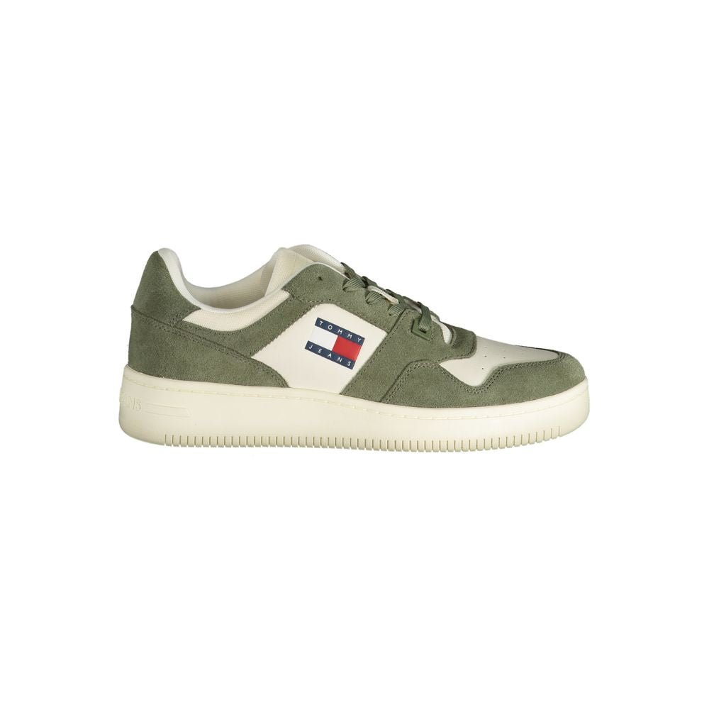 Tommy Hilfiger Verde Leather Men Sneaker - GET THE BRAND