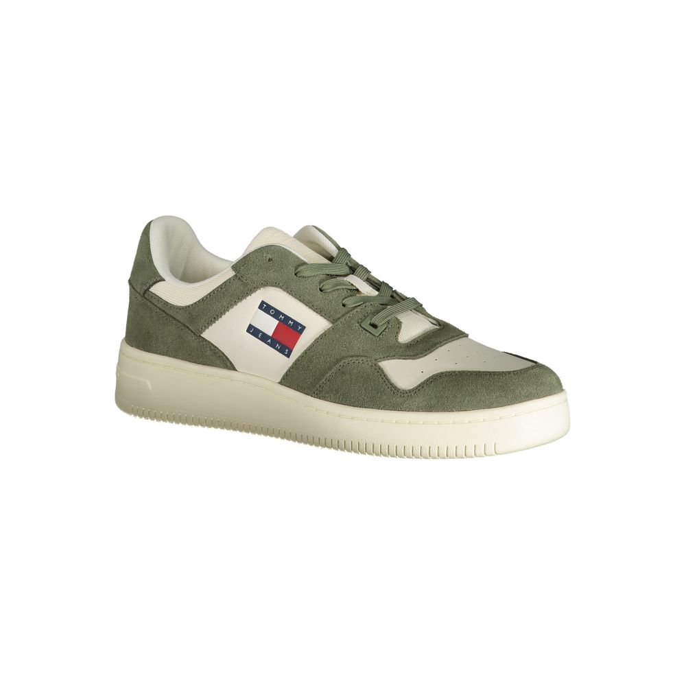 Tommy Hilfiger Verde Leather Men Sneaker - GET THE BRAND