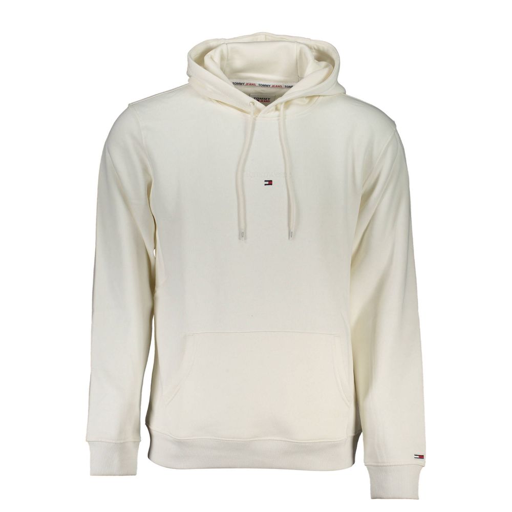 Tommy Hilfiger White Cotton Men Sweater - GET THE BRAND