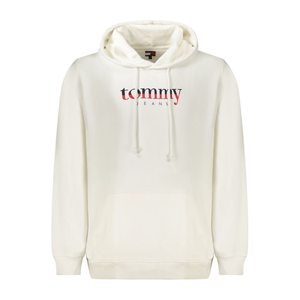 Tommy Hilfiger White Cotton Men Sweatshirt - GET THE BRAND