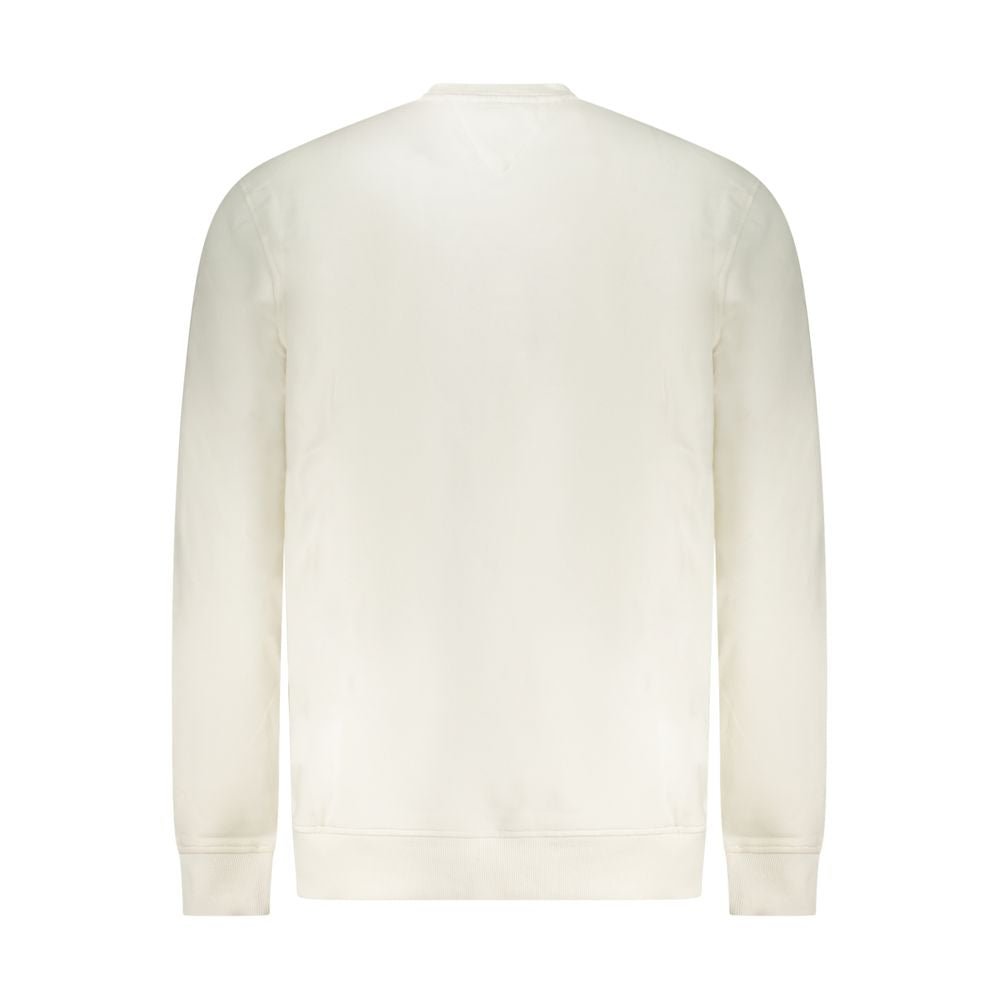 Tommy Hilfiger White Cotton Men's Sweatshirt - GET THE BRAND