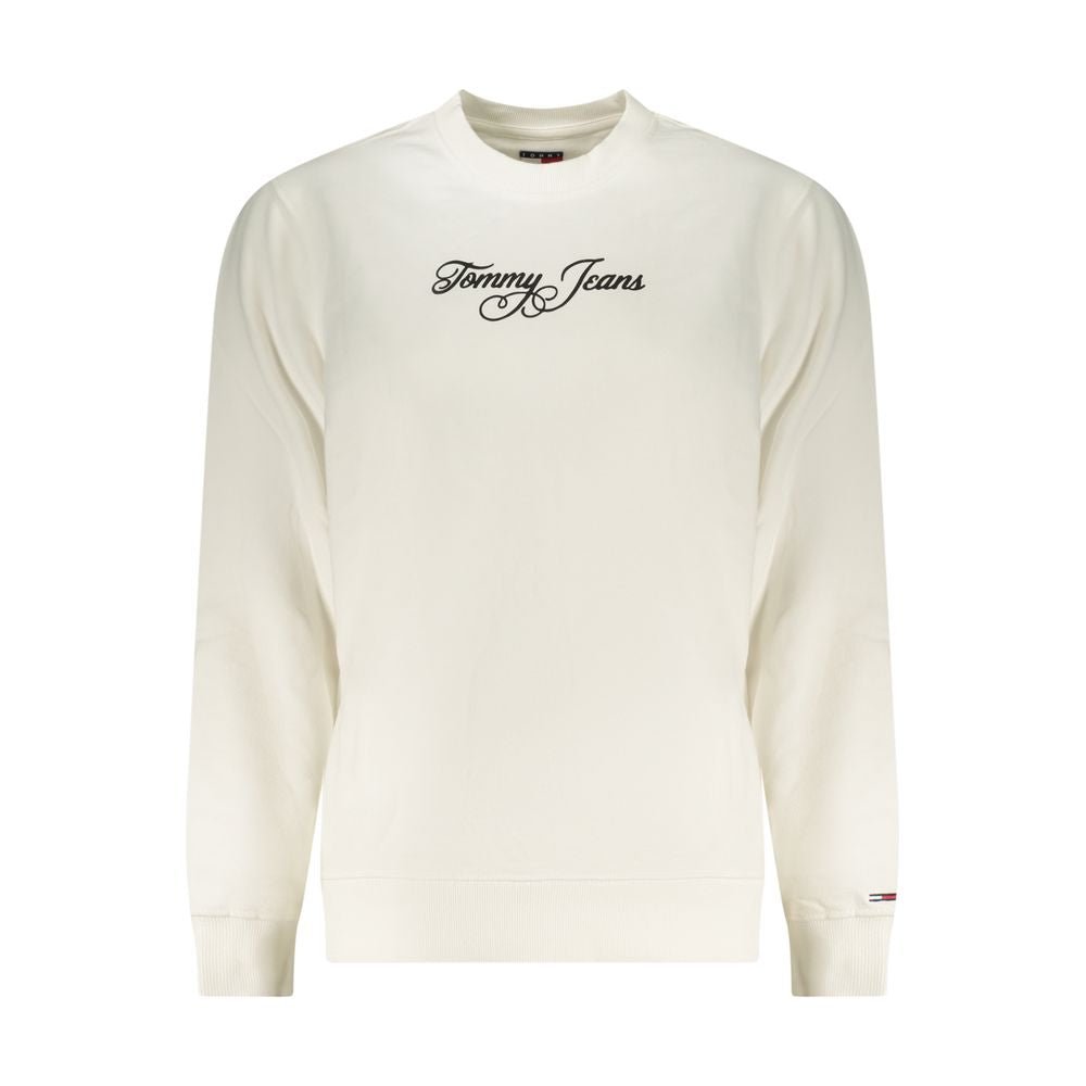 Tommy Hilfiger White Cotton Women's Sweatshirt - GET THE BRAND