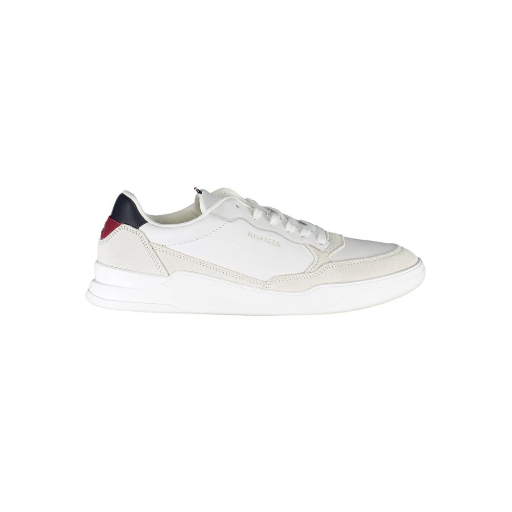 Tommy Hilfiger White Leather Men Sneaker - GET THE BRAND