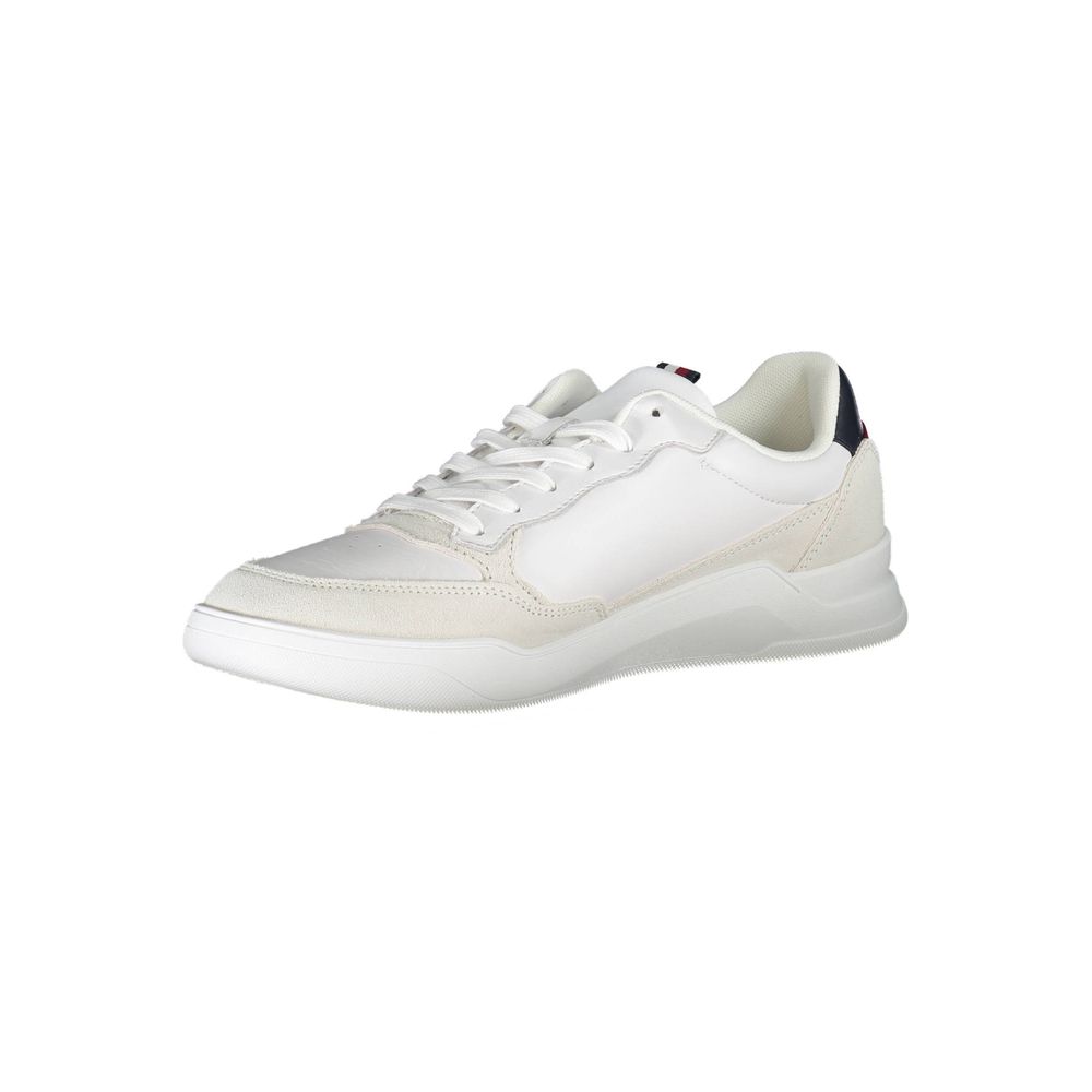 Tommy Hilfiger White Leather Men Sneaker - GET THE BRAND