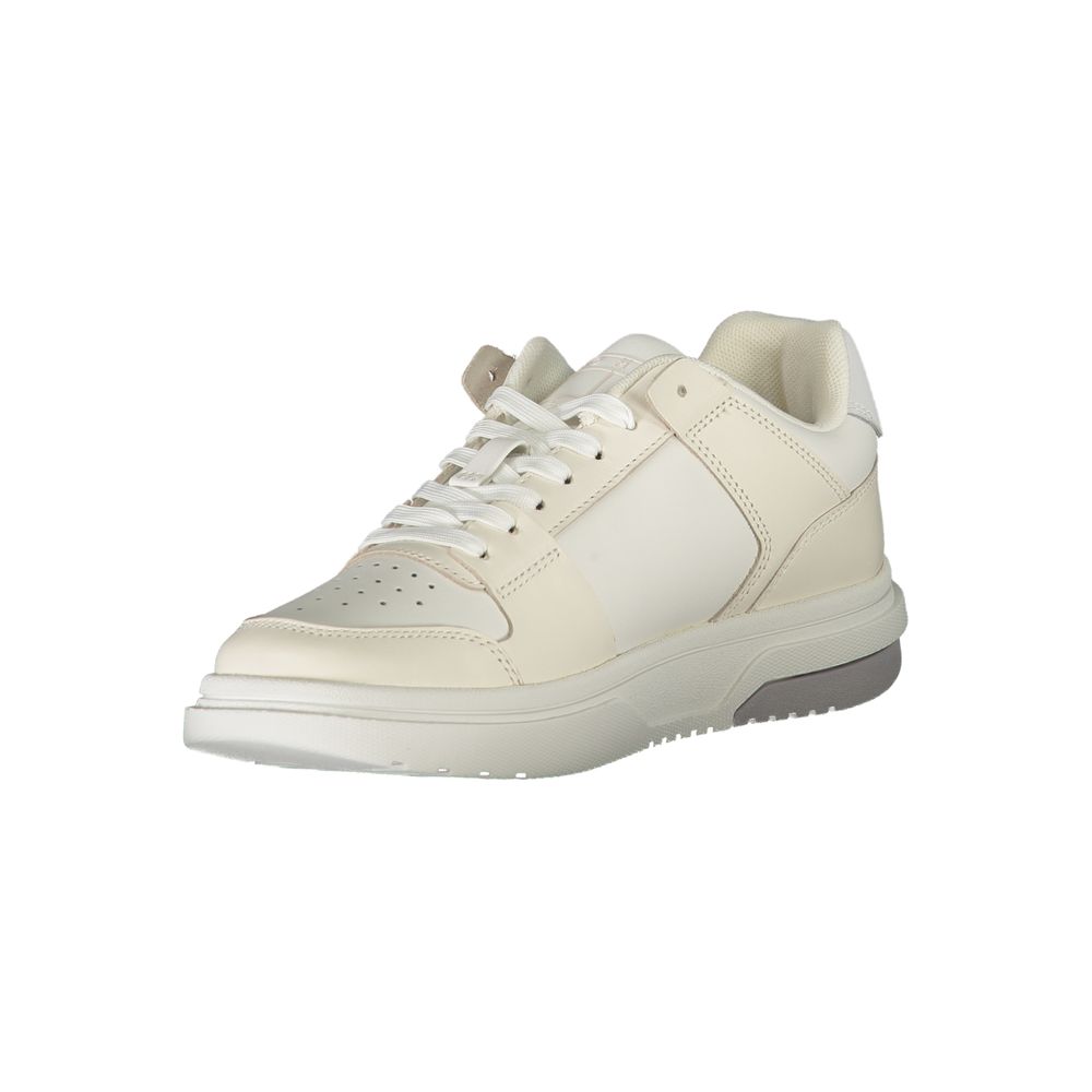 Tommy Hilfiger White Leather Women Sneaker - GET THE BRAND