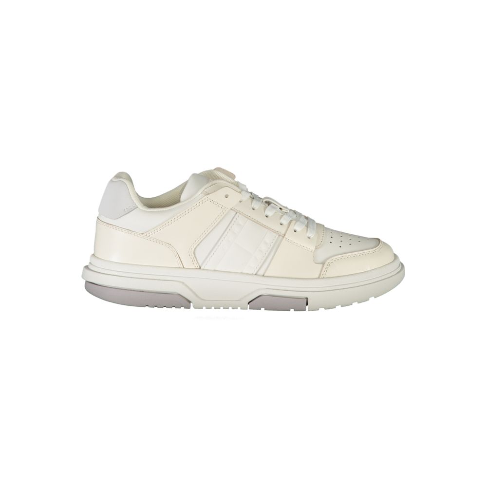 Tommy Hilfiger White Leather Women Sneaker - GET THE BRAND
