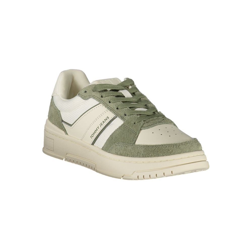 Tommy Hilfiger White Polyester Men Sneaker - GET THE BRAND