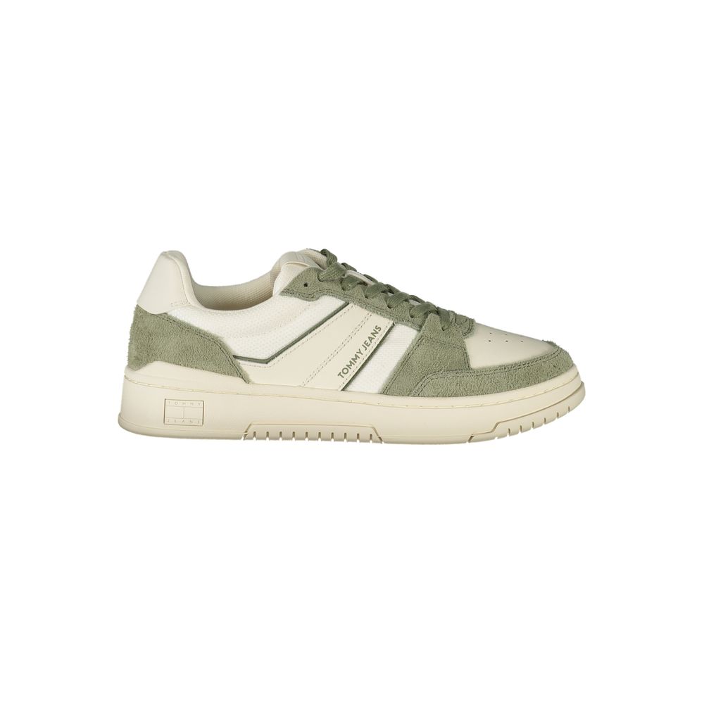 Tommy Hilfiger White Polyester Men Sneaker - GET THE BRAND